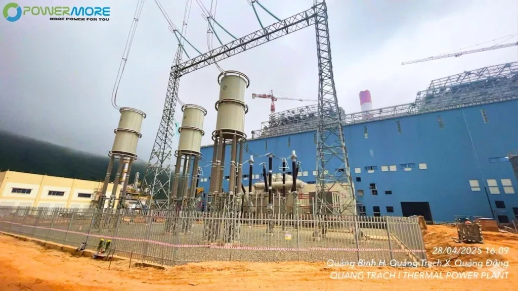 Nhà máy Nhiệt điện Quảng Trạch 1 | Triển khai kháng hạn dòng (CLR) 500kV